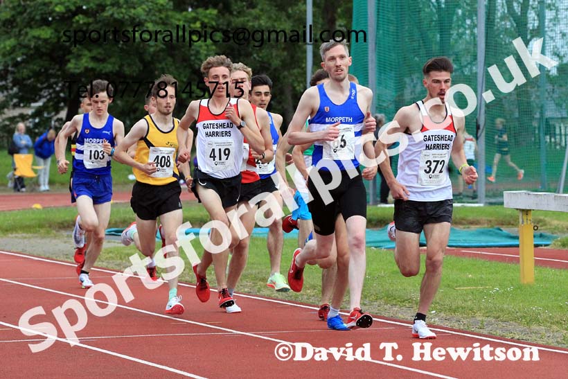 3000 metres, 2022 NEGP No. 2, Hebburn. Photo: David T. Hewitson/Sports for All Pics